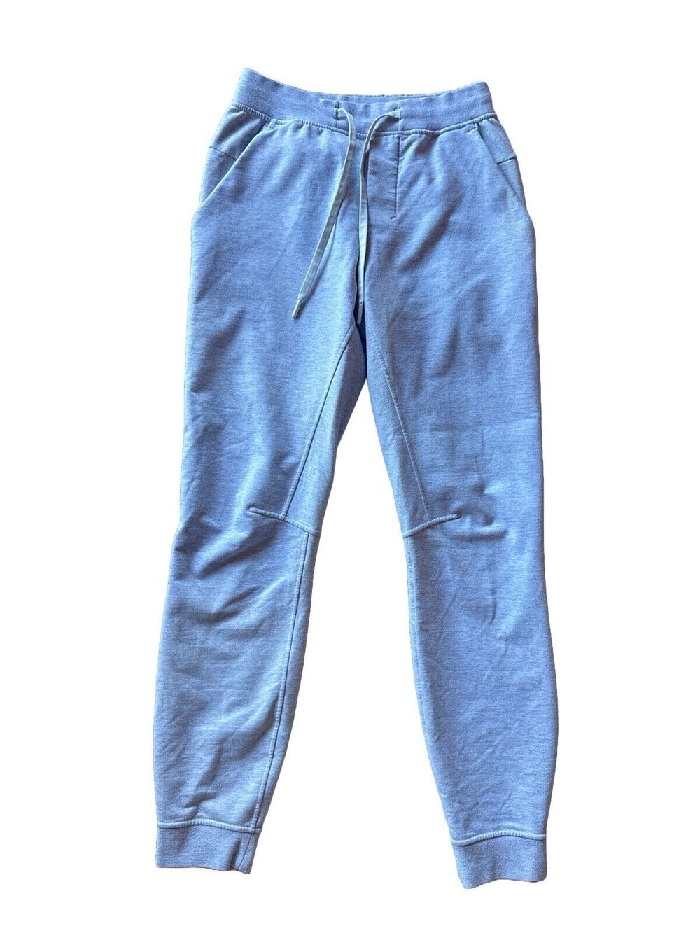 Lululemon Men's XS City Sweat Jogger in Heathered Ultra Light Grey / Sea Salt
